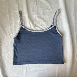 brandy melville navy tank top